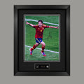Jordi Alba Signed Spain Euro 2012 Final Goal Photo - Framed