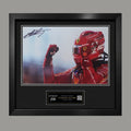 Charles Leclerc Signed Framed Photo – Victory Salute