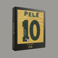 Pele Official 1970 FIFA World Cup Back Signed Brazil Shirt