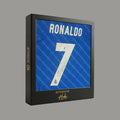 Cristiano Ronaldo Signed Real Madrid Blue Jersey