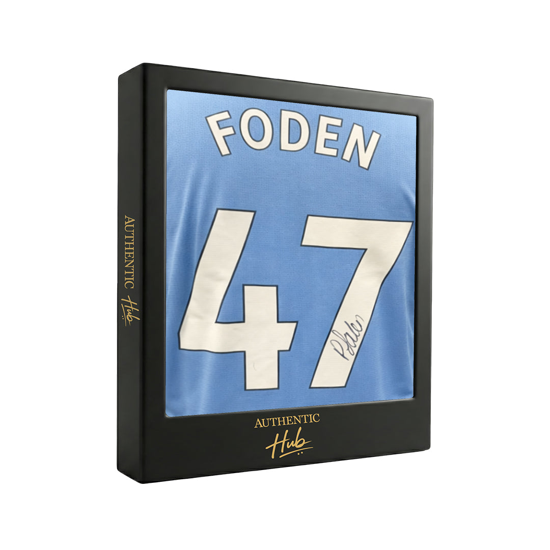 Phil Foden Signed Manchester City 2023–24 Football Shirt