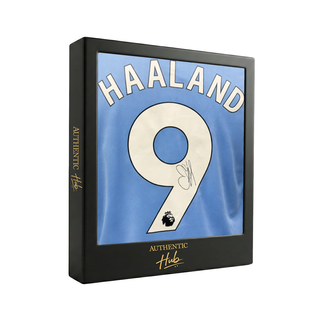 Erling Haaland Signed Manchester City 2025–26 Football Shirt