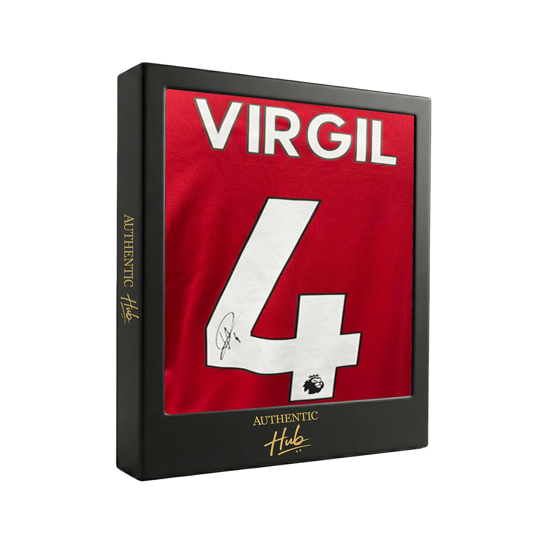 Virgil van Dijk Signed Liverpool Shirt 2025–26