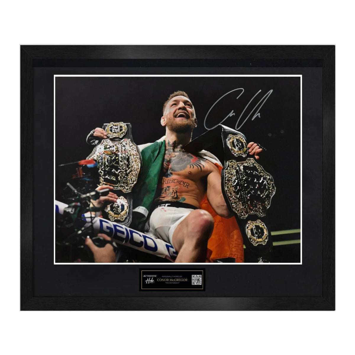 Conor McGregor Signed UFC Framed Photo