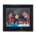 Mike Tyson Signed Framed Photo: Bite Fight