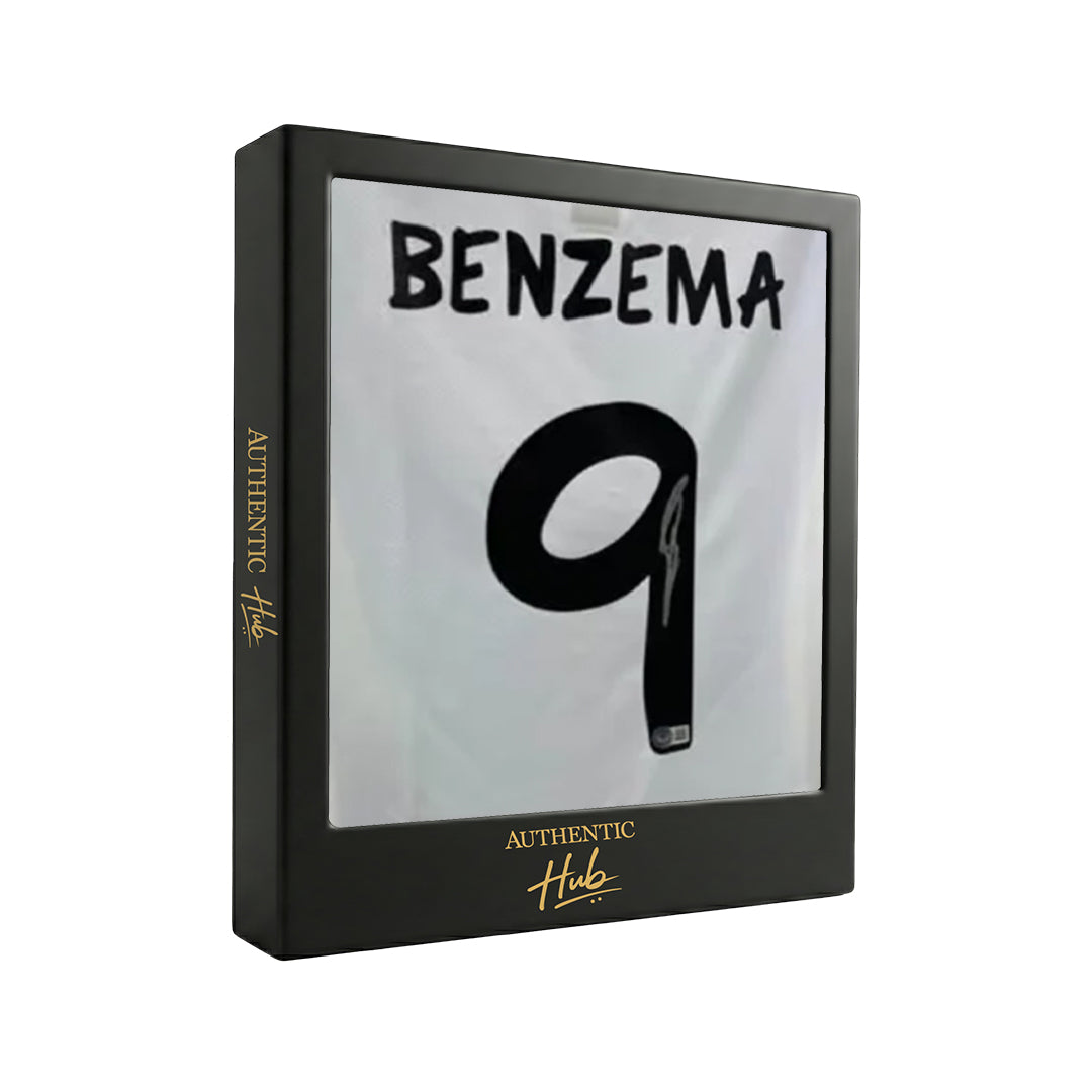 Karim Benzema Signed Real Madrid Home Jersey