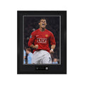 Cristiano Ronaldo Signed Manchester United 12×16 Photo - Framed