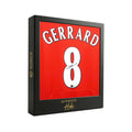 Steven Gerrard Signed 2005 Liverpool Home Jersey