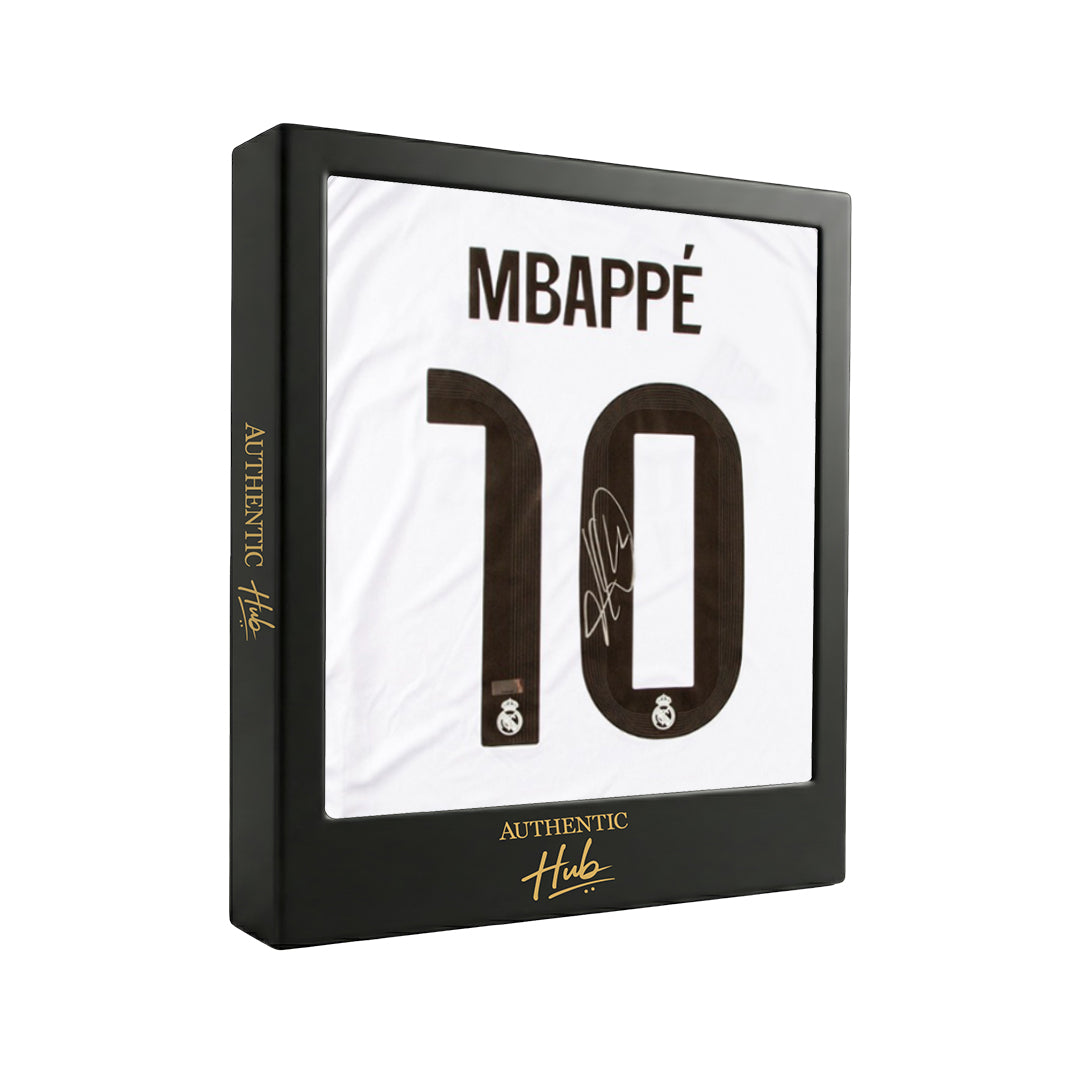 Kylian Mbappé Signed Real Madrid Jersey