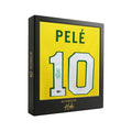 Pelé Signed Vintage Brazil FC Home Football Jersey
