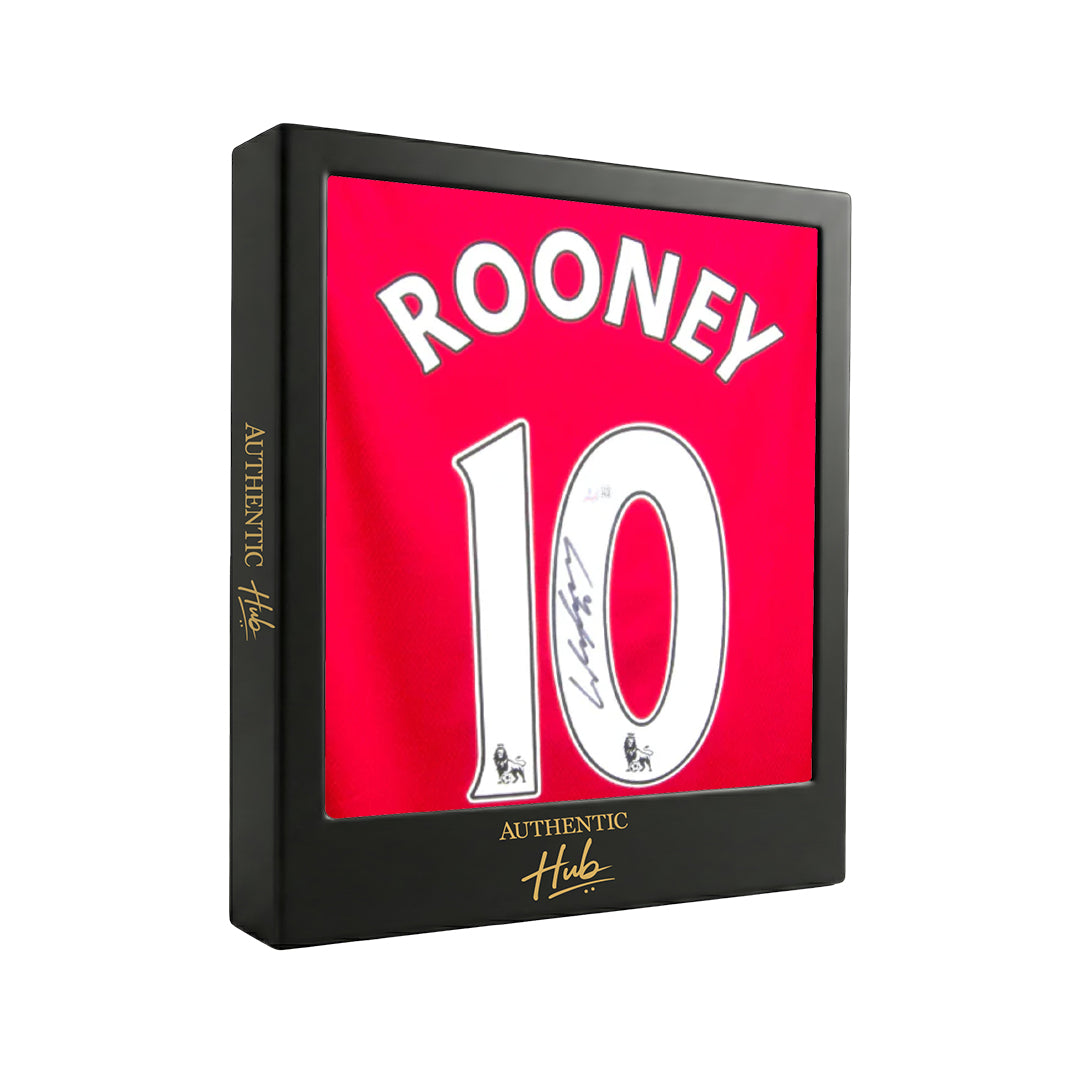 Wayne Rooney Signed Manchester United Jersey