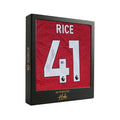 Declan Rice Signed Arsenal Home Shirt