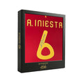 Andres Iniesta Signed Spain 2020 International Shirt