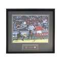 Dennis Bergkamp Signed Netherlands Photo - Framed