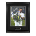 Zinedine Zidane Signed Real Madrid 2002 UCL Winner Photo - Framed