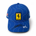 Charles Leclerc Signed 2025 Monza Blue Limited Edition Ferrari CL16 Cap with Premium Acrylic Display Case