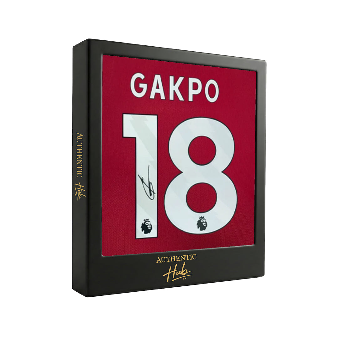 Cody Gakpo Signed Liverpool FC Shirt