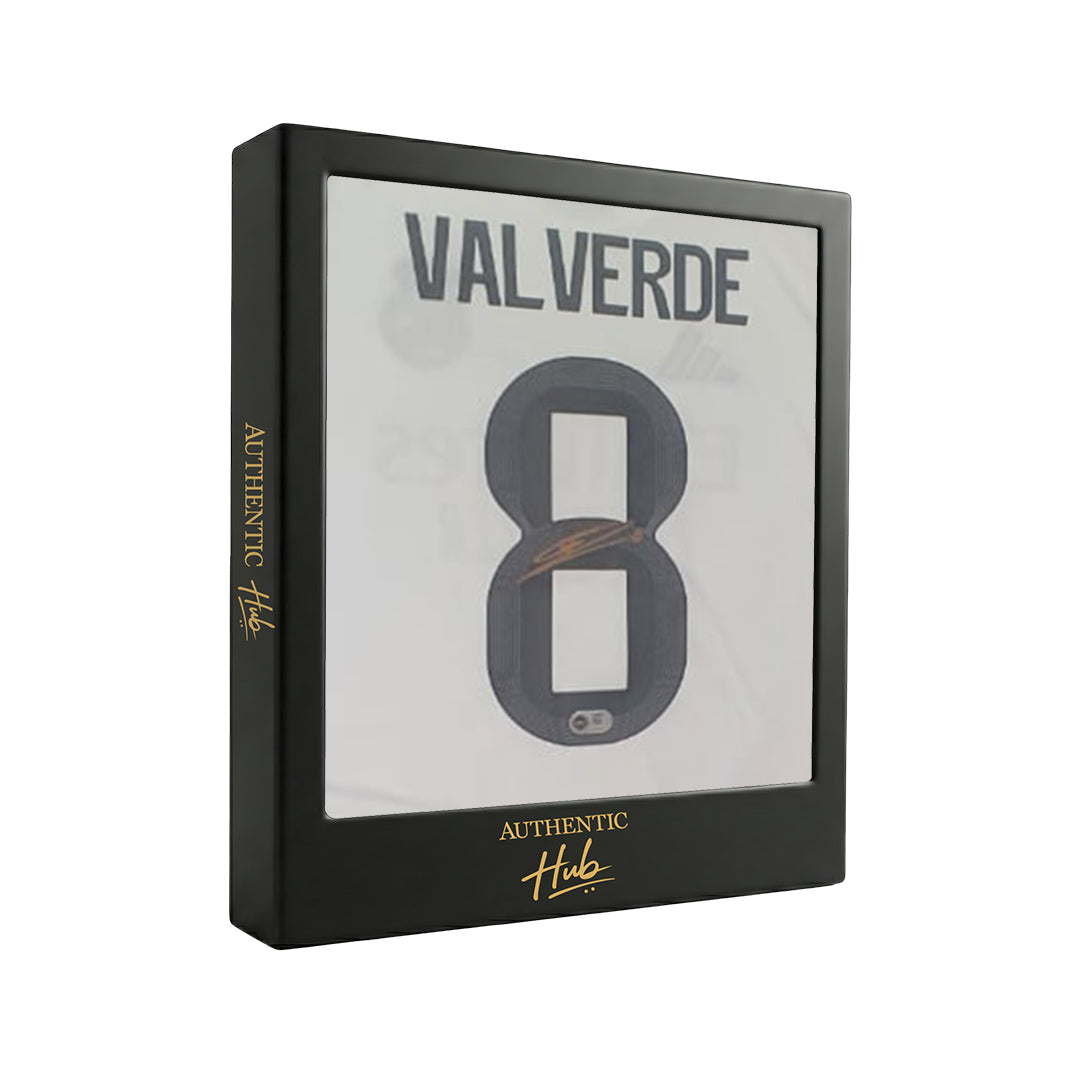 Federico Valverde Signed Real Madrid CF Shirt