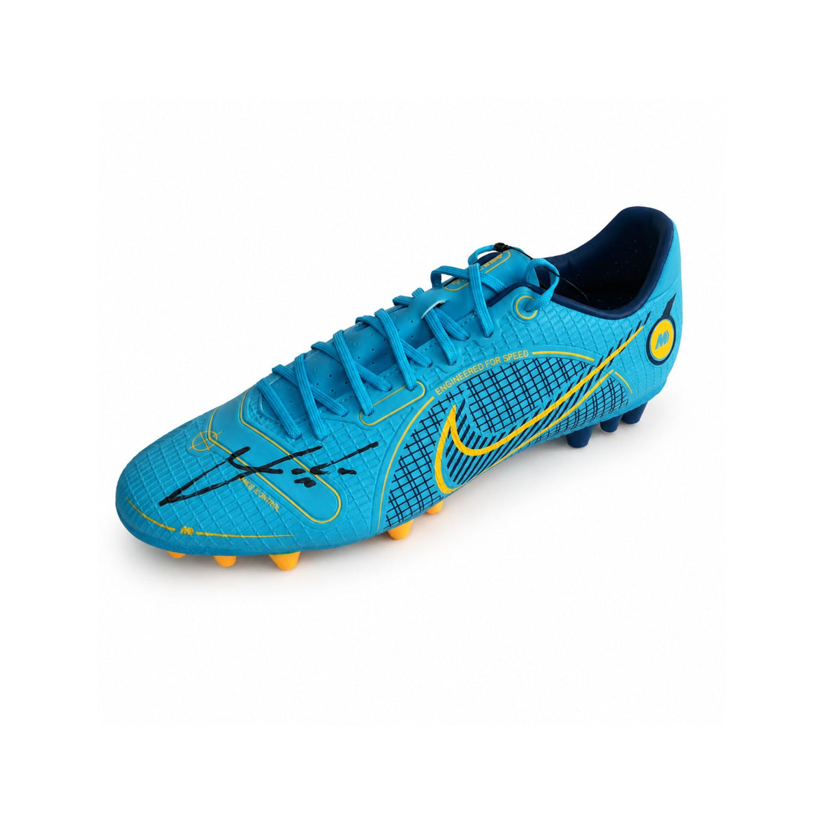 Luka Modrić Signed Nike Football Boot in Premium Acrylic Display Case