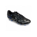 Rivaldo Signed Nike Football Boot in Premium Acrylic Display Case