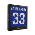 Warren Zaïre-Emery Signed 2025/26 PSG Home Jersey