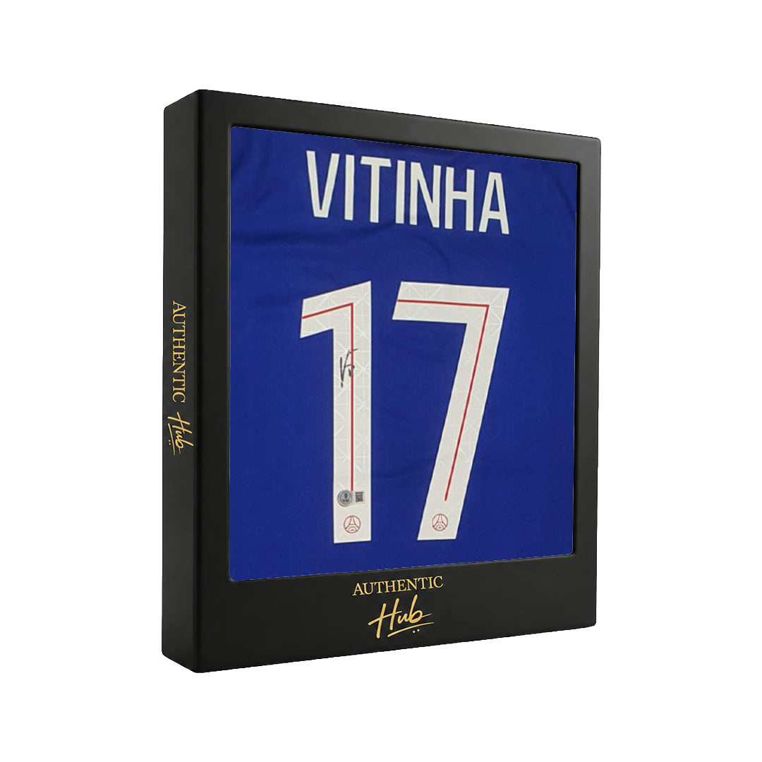 Vitinha Signed 2025/26 PSG Home Jersey