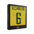 Roberto Carlos Signed Brazil Home Jersey