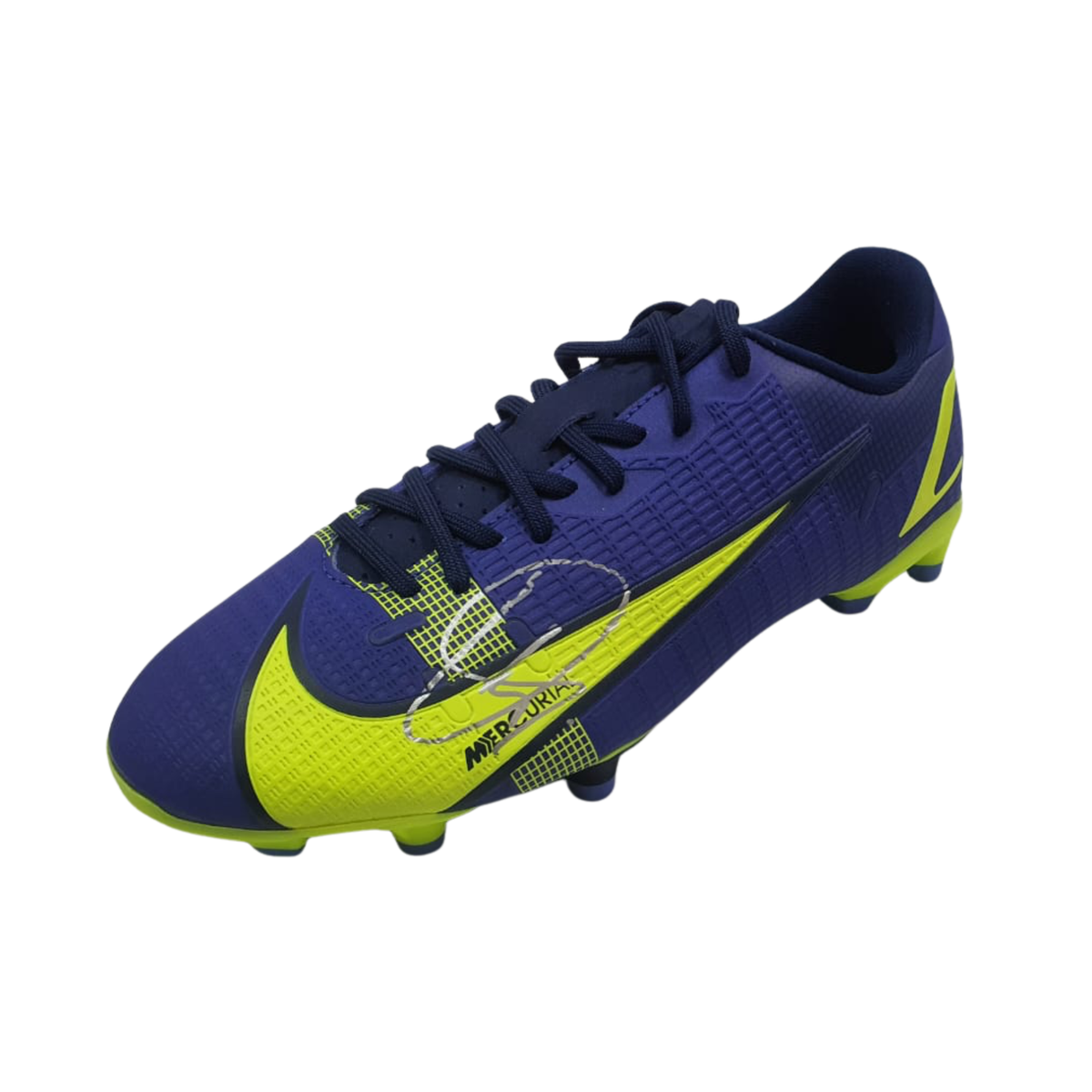 Vinicius Jr Signed Nike Mercurial Football Boot in Premium Acrylic Display Case