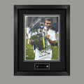 Zinedine Zidane Signed Real Madrid 2002 UCL Winner Photo - Framed