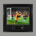 Andriy Shevchenko Signed Ukraine Euro 2012 Goal Photo - Framed