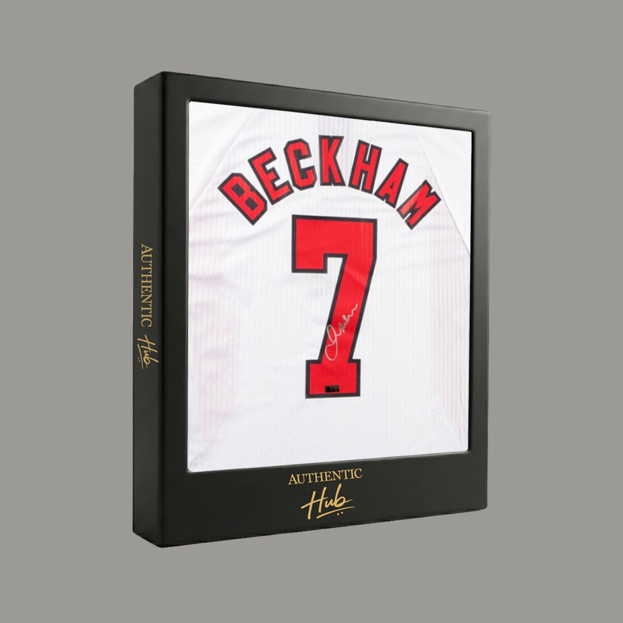 David Beckham Signed England 1998 Home Jersey