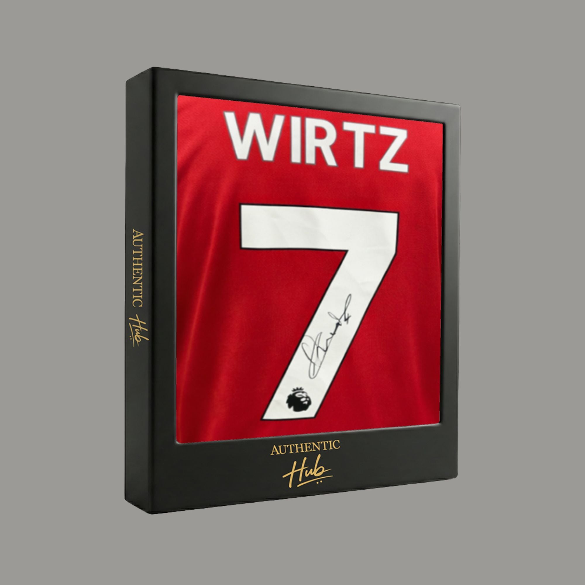 Florian Wirtz Signed 2025–26 Liverpool Home Jersey