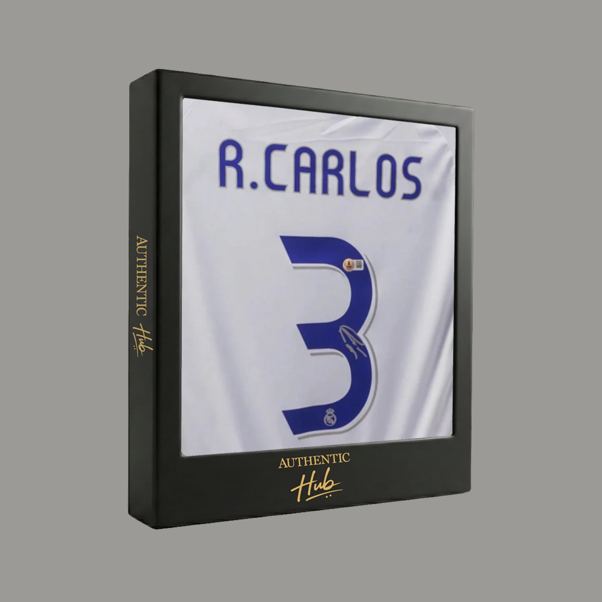 Roberto Carlos Signed 2006-07 Real Madrid Jersey
