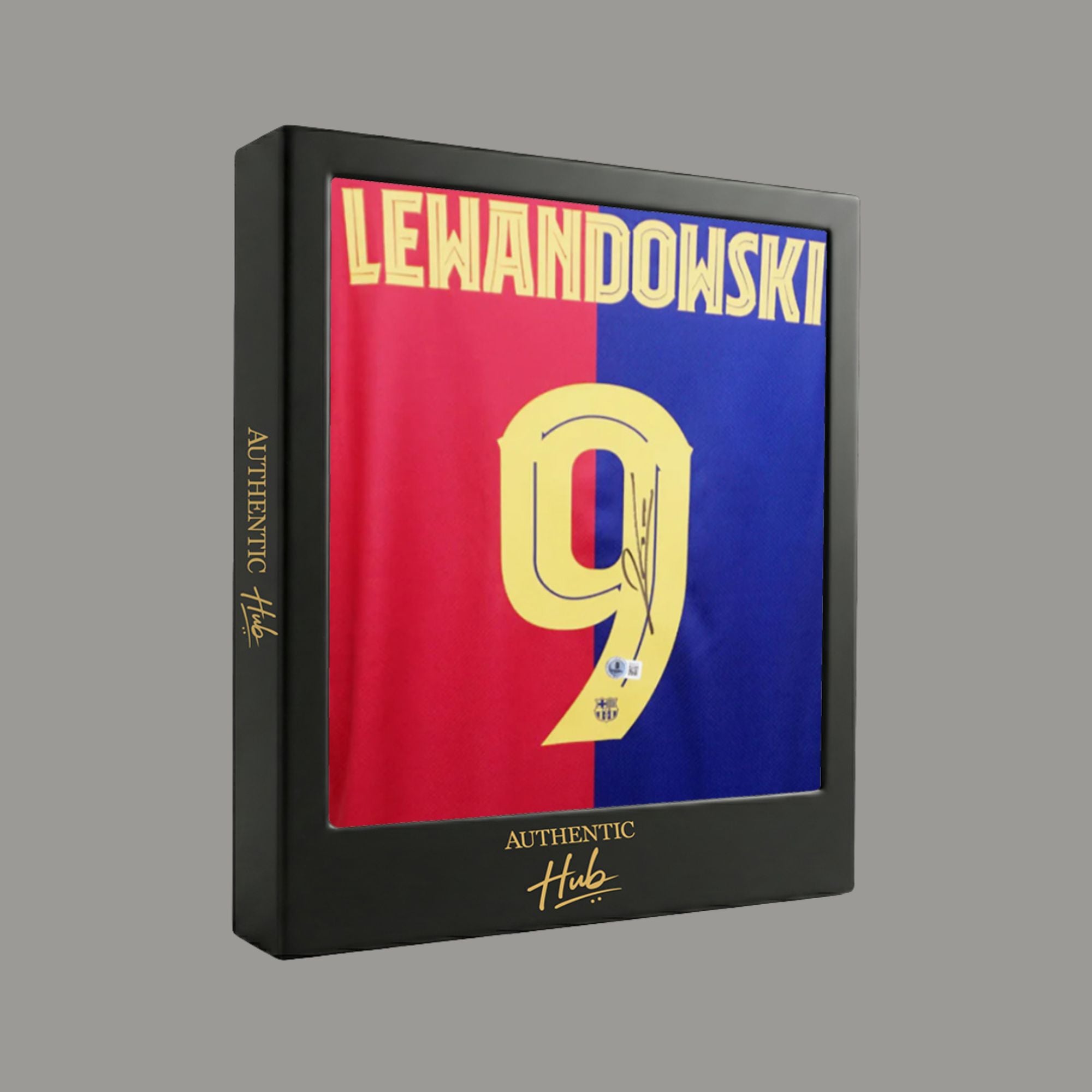 Robert Lewandowski Signed Barcelona Jersey