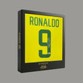 Ronaldo Nazário Signed 2002 Brazil Home Jersey