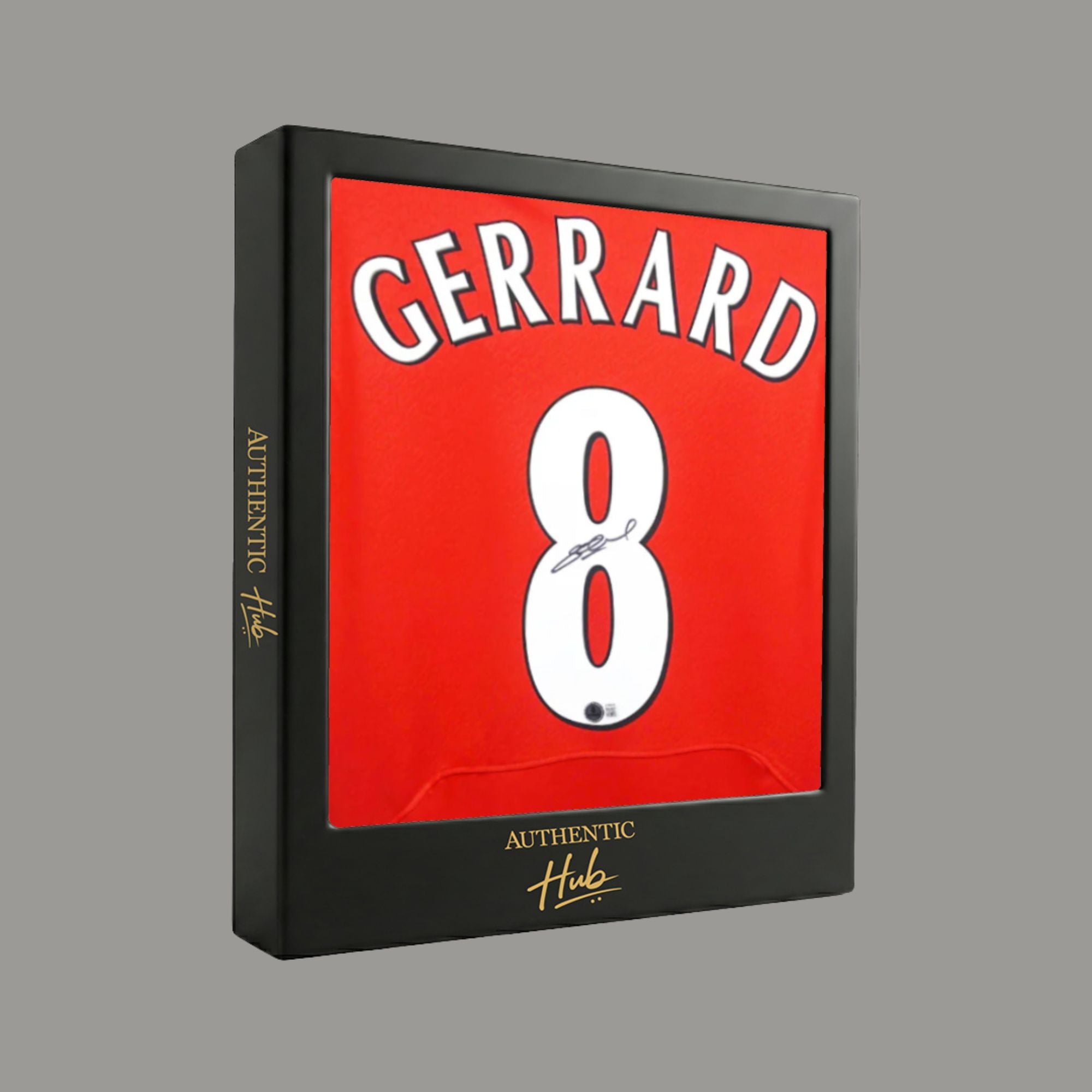 Steven Gerrard Signed 2005 Liverpool Home Jersey