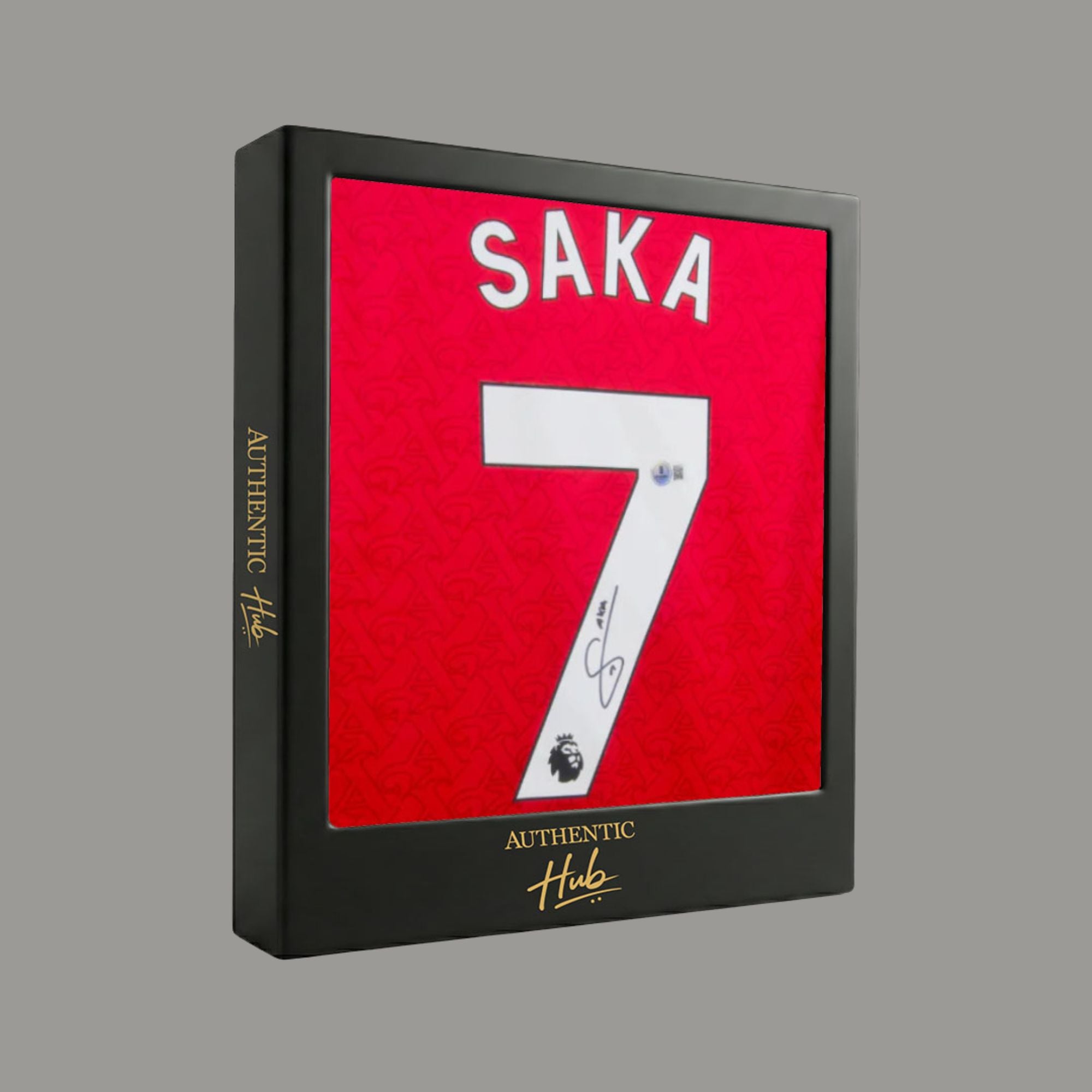 Bukayo Saka Signed Arsenal Home Jersey