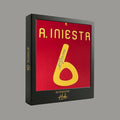 Andres Iniesta Signed Spain 2020 International Shirt