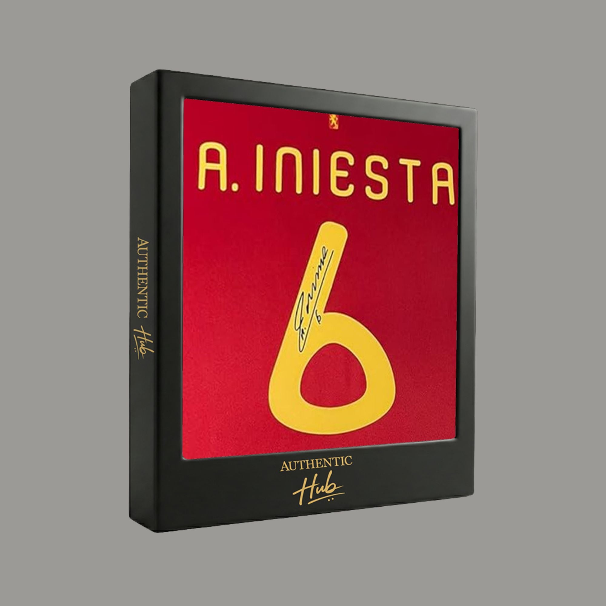 Andres Iniesta Signed Spain 2020 International Shirt