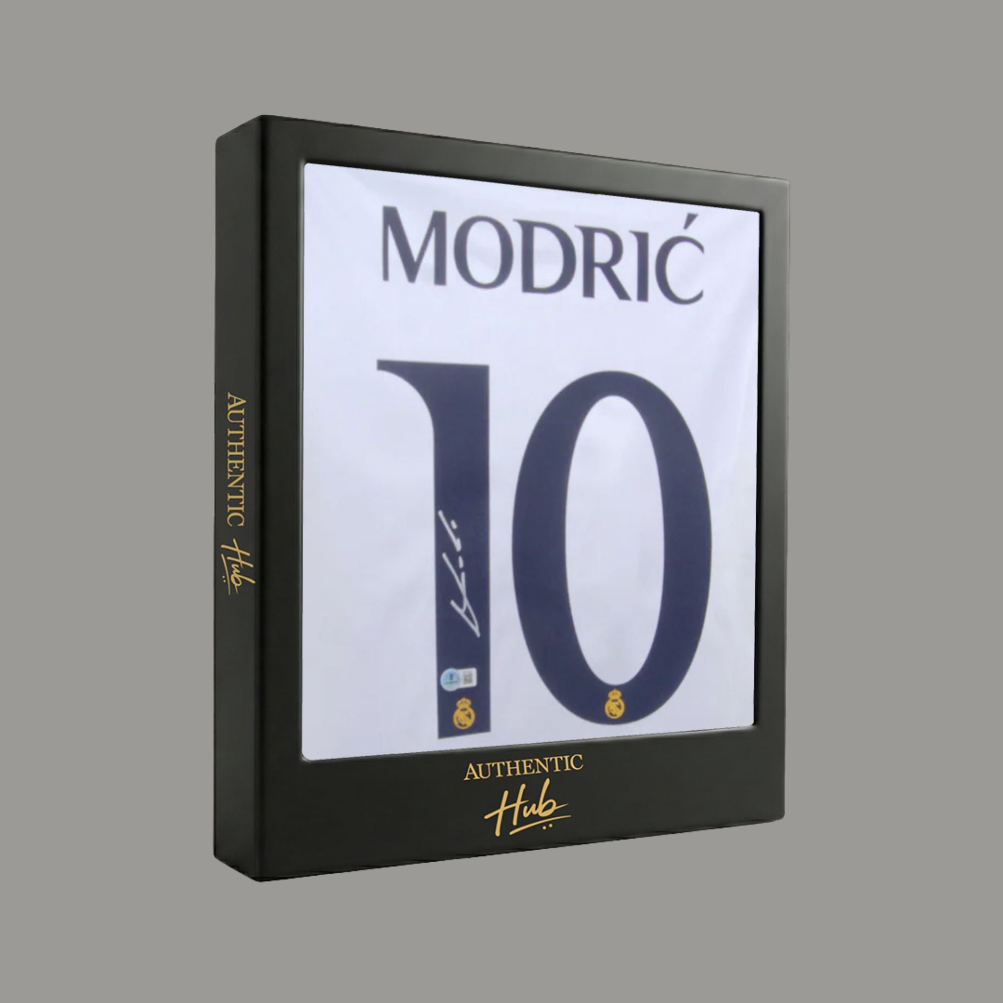 Luka Modrić Signed Real Madrid FC Home Jersey