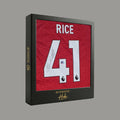 Declan Rice Signed Arsenal Home Shirt