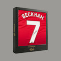 David Beckham Signed Manchester United 2024/25 Home Jersey