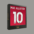 Alexis Mac Allister Signed 2025–26 Liverpool Home Jersey